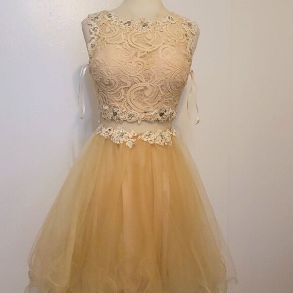 Dancing Queen Dresses & Skirts - Dancing queen lace dress size small.